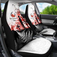 Kei Wareware Tatou New Zealand ANZAC Day Car Seat Cover Lest We Forget LT05 - Polynesian Pride