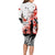Kei Wareware Tatou New Zealand ANZAC Day Long Sleeve Bodycon Dress Lest We Forget LT05 - Polynesian Pride