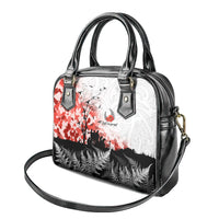 Kei Wareware Tatou New Zealand ANZAC Day Shoulder Handbag Lest We Forget LT05 - Polynesian Pride