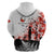 Kei Wareware Tatou New Zealand ANZAC Day Zip Hoodie Lest We Forget LT05 - Polynesian Pride