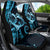 New Zealand Valentine Car Seat Cover Aroha Cyan Piwakawaka