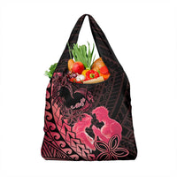 Alofa Samoa Valentine Red Grocery Bag Love Is The Greatest Thing