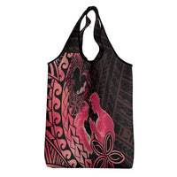 Alofa Samoa Valentine Red Grocery Bag Love Is The Greatest Thing