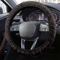 Alofa Samoa Valentine Red Steering Wheel Cover Love Is The Greatest Thing LT05 - Polynesian Pride
