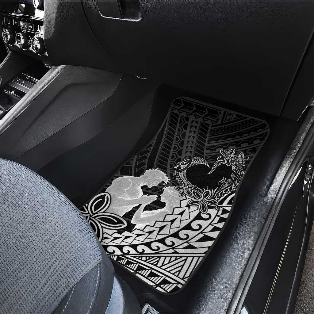 Alofa Samoa Valentine Black Car Mats Love Is The Greatest Thing