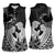 Alofa Samoa Valentine Black Women Sleeveless Polo Shirt Love Is The Greatest Thing