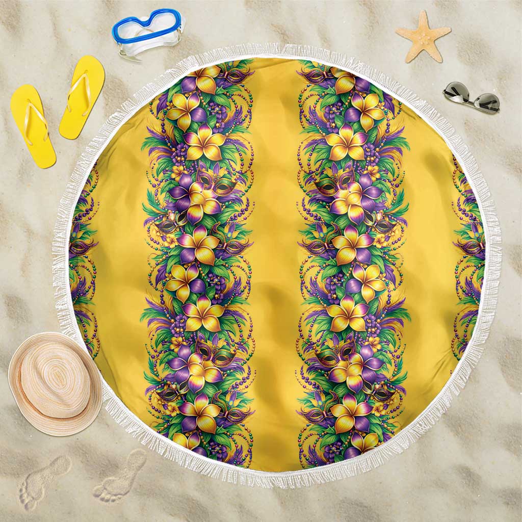 Aloha Hawaii Mardi Gras Beach Blanket Gold Style