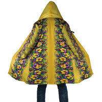 Aloha Hawaii Mardi Gras Cloak Gold Style LT05 Unisex Gold - Polynesian Pride