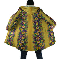Aloha Hawaii Mardi Gras Cloak Gold Style LT05 - Polynesian Pride