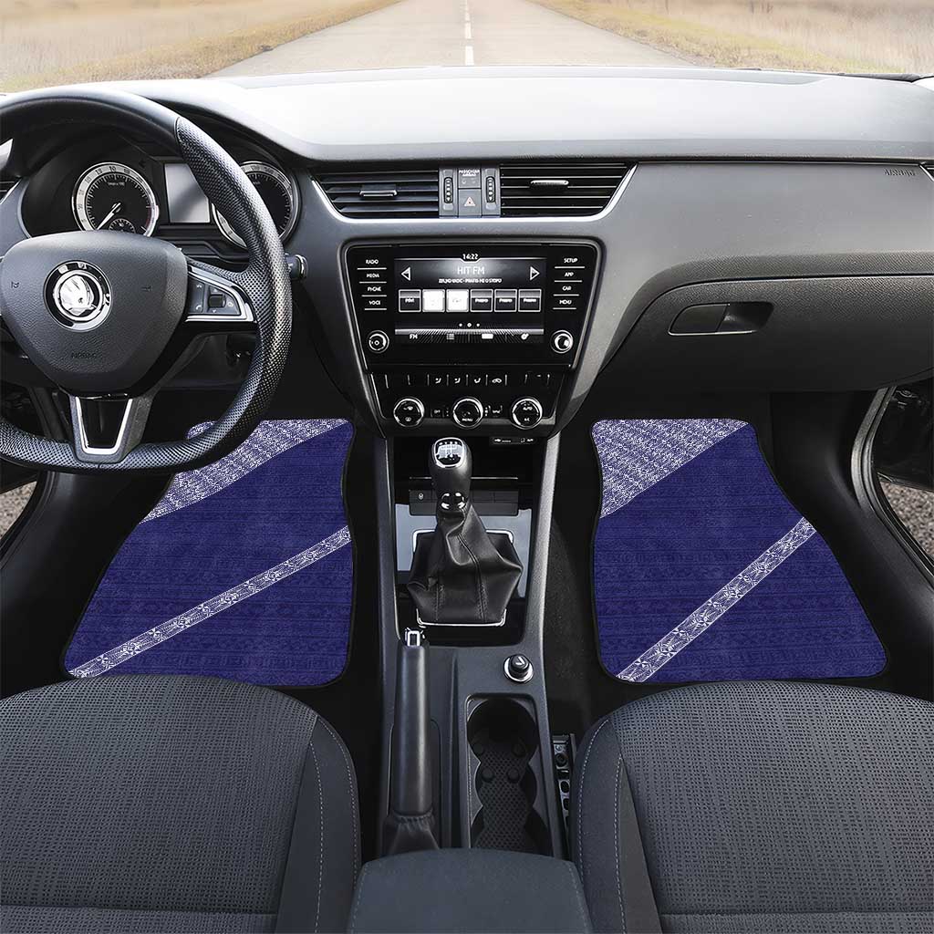 Tonga Queen Salote College Car Mats 100 Years Anniversary Navy Color