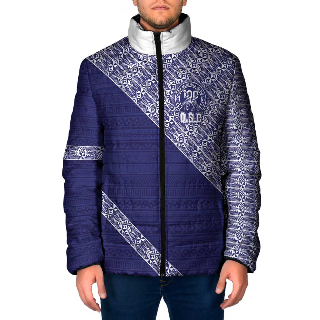 Tonga Queen Salote College Padded Jacket 100 Years Anniversary Navy Color