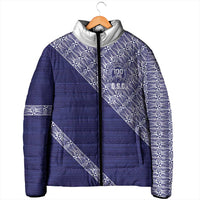 Tonga Queen Salote College Padded Jacket 100 Years Anniversary Navy Color