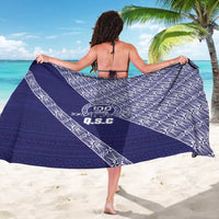 Tonga Queen Salote College Sarong 100 Years Anniversary Navy Color