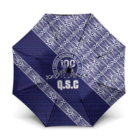 Tonga Queen Salote College Umbrella 100 Years Anniversary Navy Color LT05 One Size Folded 11.42 inch Opened Diameter 37.4 inch Navy - Polynesian Pride