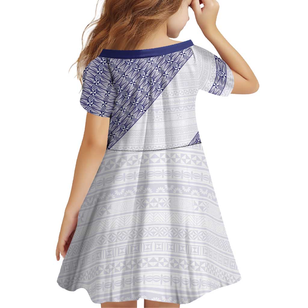 Tonga Queen Salote College Family Matching Off Shoulder Short Dress and Hawaiian Shirt 100 Years Anniversary White Color
