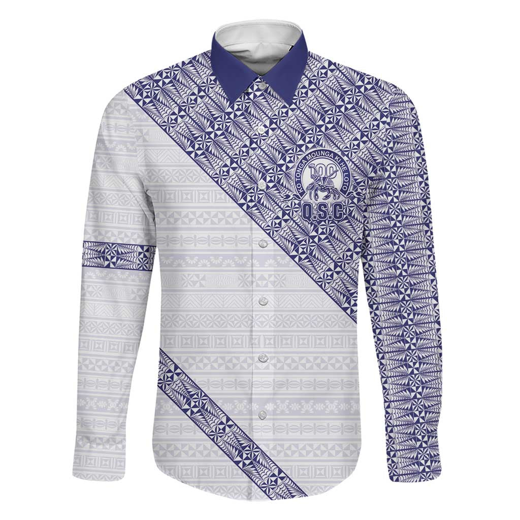 Tonga Queen Salote College Family Matching Off Shoulder Short Dress and Hawaiian Shirt 100 Years Anniversary White Color