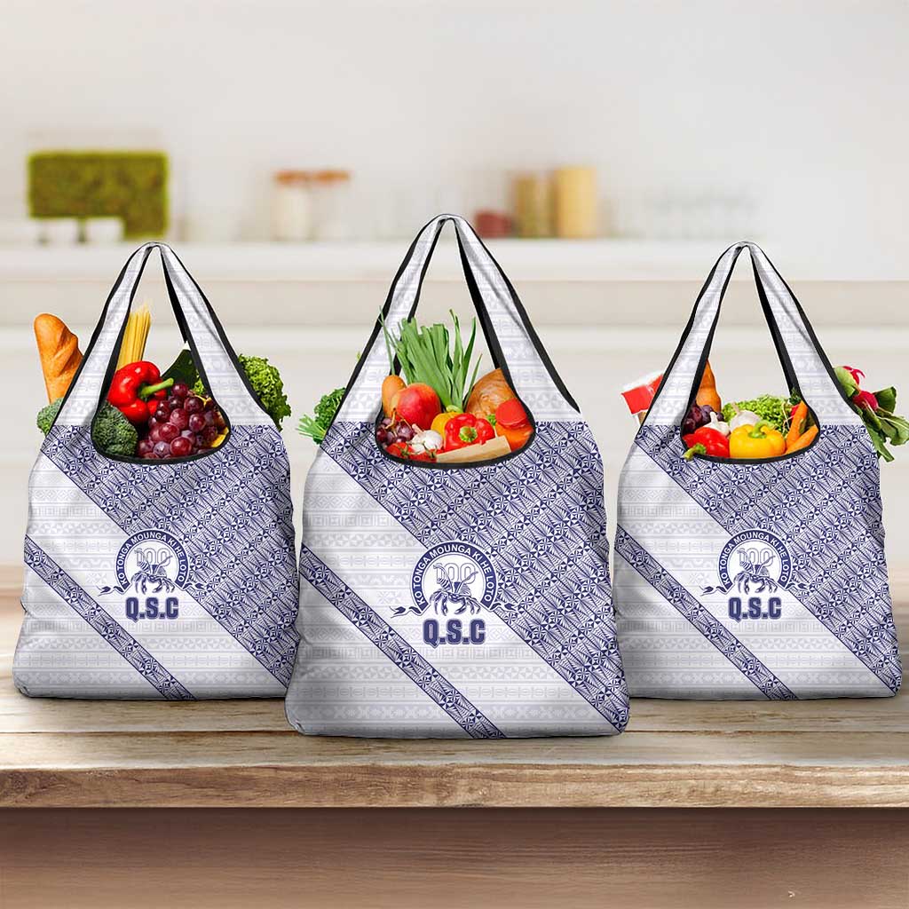 Tonga Queen Salote College Grocery Bag 100 Years Anniversary White Color