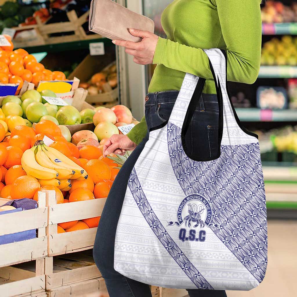 Tonga Queen Salote College Grocery Bag 100 Years Anniversary White Color