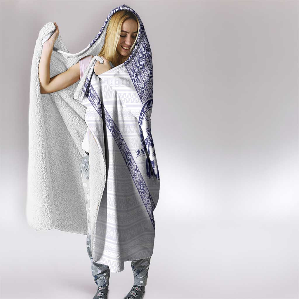 Tonga Queen Salote College Hooded Blanket 100 Years Anniversary White Color