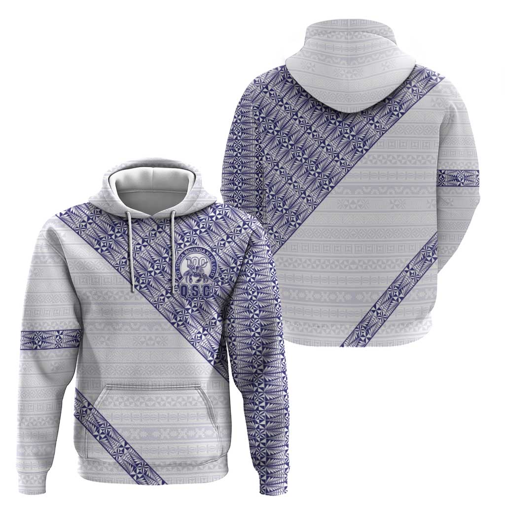 Tonga Queen Salote College Hoodie 100 Years Anniversary White Color LT05 - Polynesian Pride