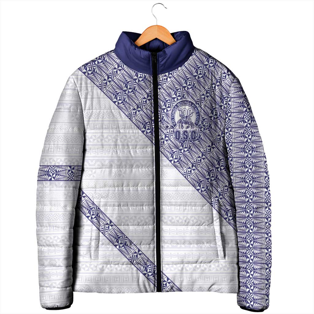 Tonga Queen Salote College Padded Jacket 100 Years Anniversary White Color LT05 - Polynesian Pride