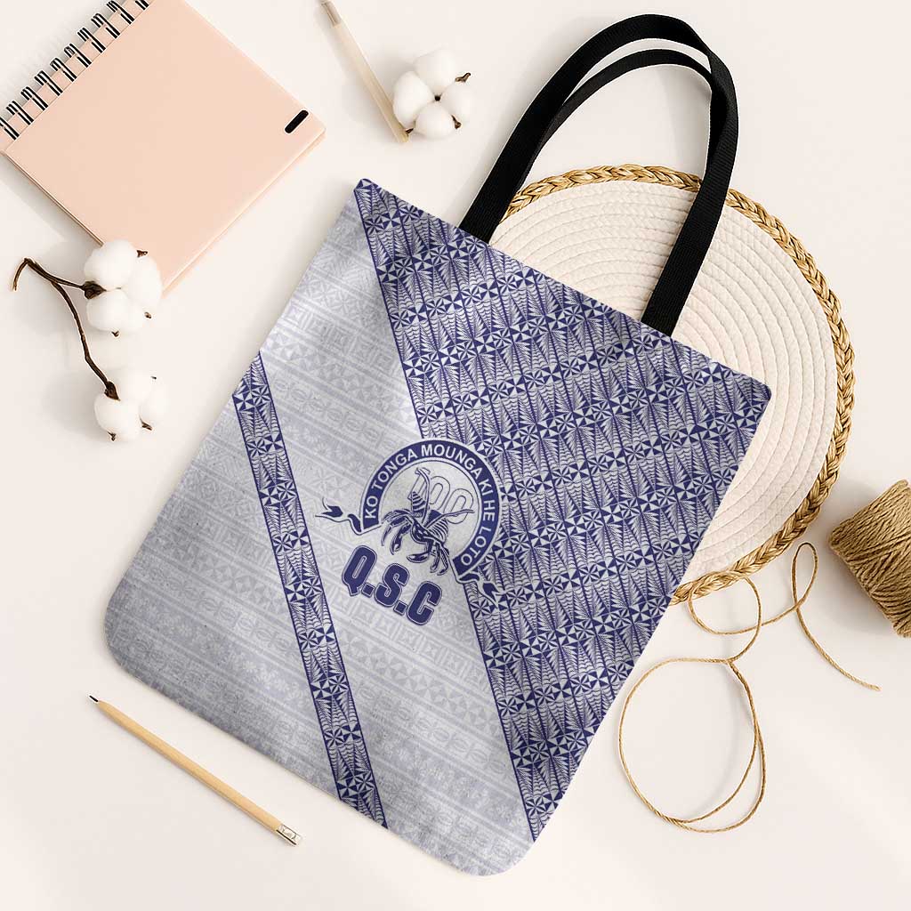 Tonga Queen Salote College Tote Bag 100 Years Anniversary White Color