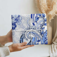 Polynesia Paisley Wrapping Paper Mix Navy Polynesian Pattern - Polynesian Pride