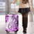Polynesia Paisley Luggage Cover Mix Pink Polynesian Pattern