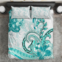 Polynesia Paisley Bedding Set Mix Teal Polynesian Pattern