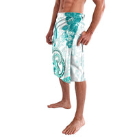 Polynesia Paisley Lavalava Mix Teal Polynesian Pattern LT05 - Polynesian Pride