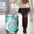 Polynesia Paisley Luggage Cover Mix Teal Polynesian Pattern