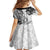 Polynesia Paisley Family Matching Long Sleeve Bodycon Dress and Hawaiian Shirt Mix White Polynesian Pattern LT05 - Polynesian Pride