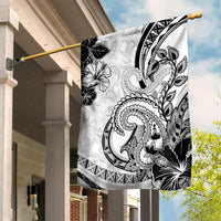 Polynesia Paisley Garden Flag Mix White Polynesian Pattern