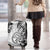 Polynesia Paisley Luggage Cover Mix White Polynesian Pattern