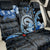 Polynesia Paisley Back Car Seat Cover Mix Blue Polynesian Pattern LT05