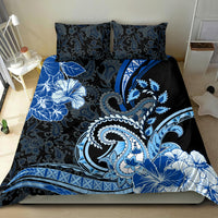 Polynesia Paisley Bedding Set Mix Blue Polynesian Pattern