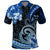 Polynesia Paisley Polo Shirt Mix Blue Polynesian Pattern LT05 Blue - Polynesian Pride