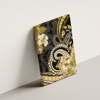 Polynesia Paisley Canvas Wall Art Mix Gold Polynesian Pattern