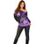 Polynesia Paisley Off Shoulder Sweater Mix Purple Polynesian Pattern LT05 - Polynesian Pride