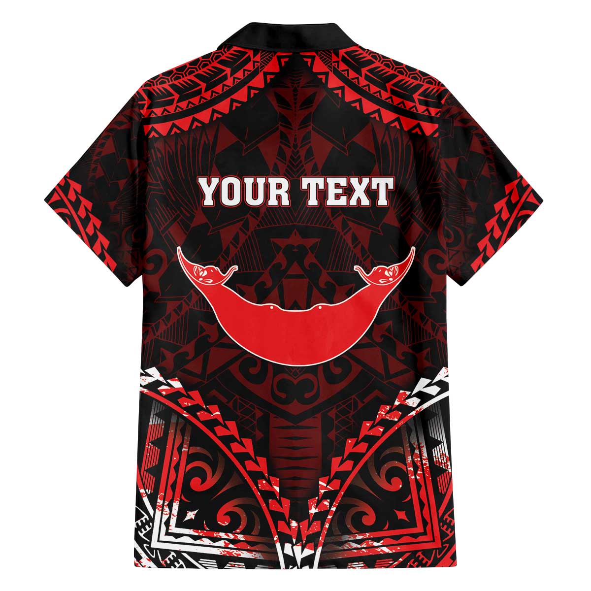 Personalised Easter Island Family Matching Off The Shoulder Long Sleeve Dress and Hawaiian Shirt Polynesian Pattern Emblem LT05 - Polynesian Pride