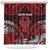 Easter Island Shower Curtain Polynesian Pattern Emblem