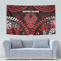 Easter Island Tapestry Polynesian Pattern Emblem