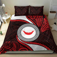 Easter Island Bedding Set Moai Statues Polynesian Style
