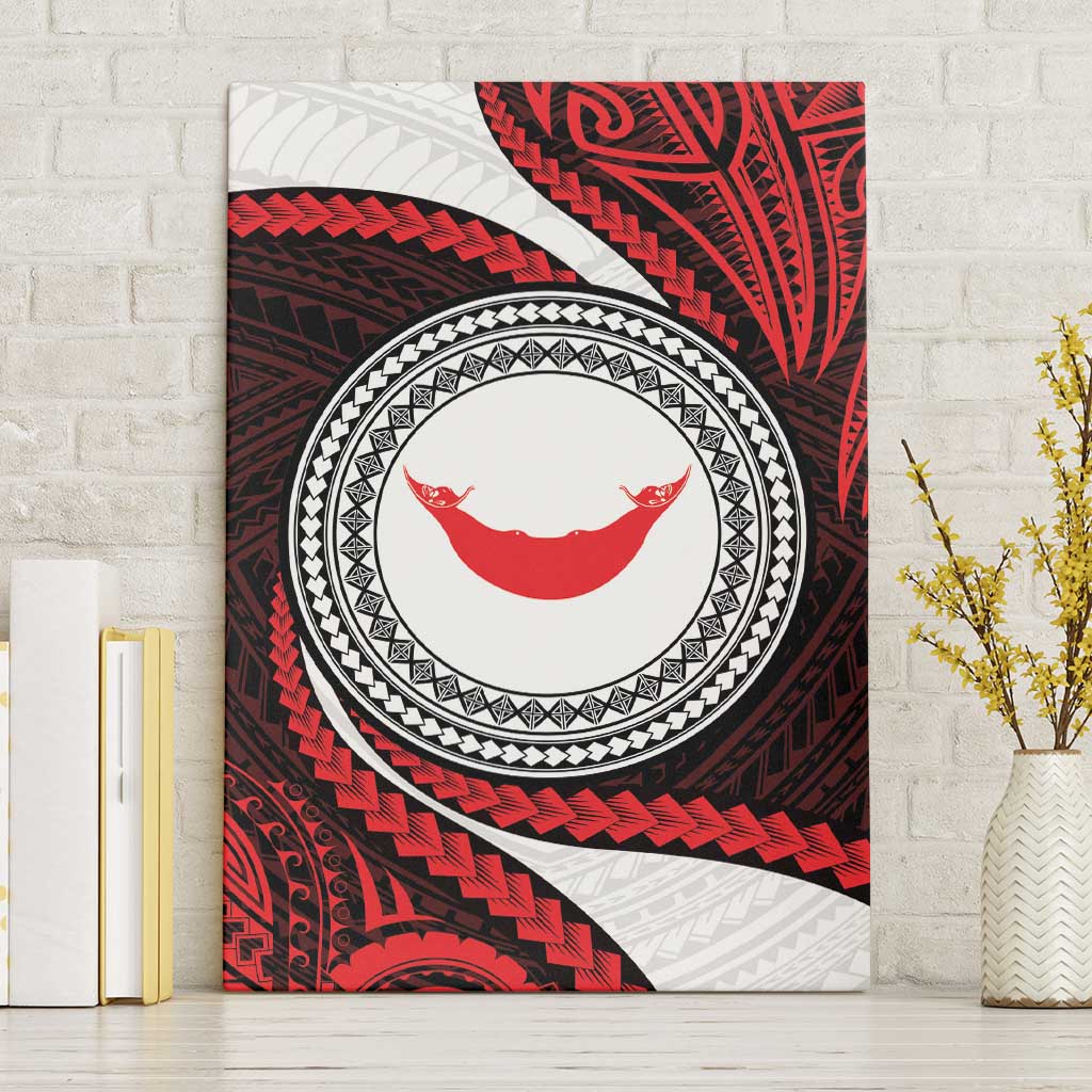 Easter Island Canvas Wall Art Moai Statues Polynesian Style