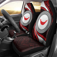 Easter Island Car Seat Cover Moai Statues Polynesian Style