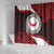 Easter Island Shower Curtain Moai Statues Polynesian Style