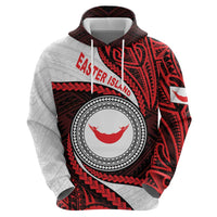 Easter Island Zip Hoodie Moai Statues Polynesian Style LT05 - Polynesian Pride