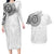 New Zealand Aotearoa Couples Matching Long Sleeve Bodycon Dress and Hawaiian Shirt Maori Te Mata O Rongokako