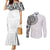New Zealand Aotearoa Couples Matching Mermaid Dress and Long Sleeve Button Shirt Maori Te Mata O Rongokako