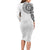 New Zealand Aotearoa Family Matching Long Sleeve Bodycon Dress and Hawaiian Shirt Maori Te Mata O Rongokako